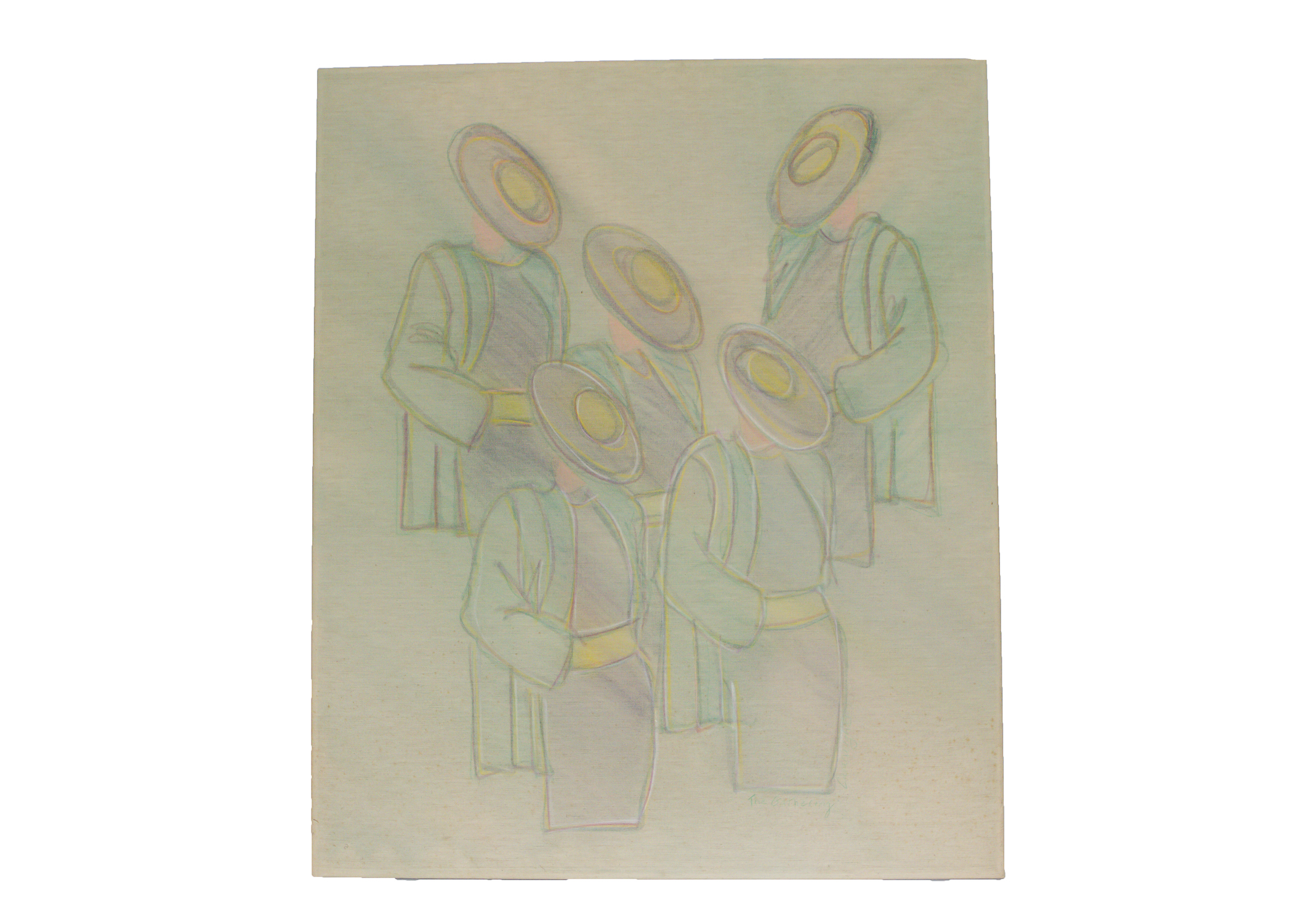 Cavanaugh "The Gathering" Modern Painting