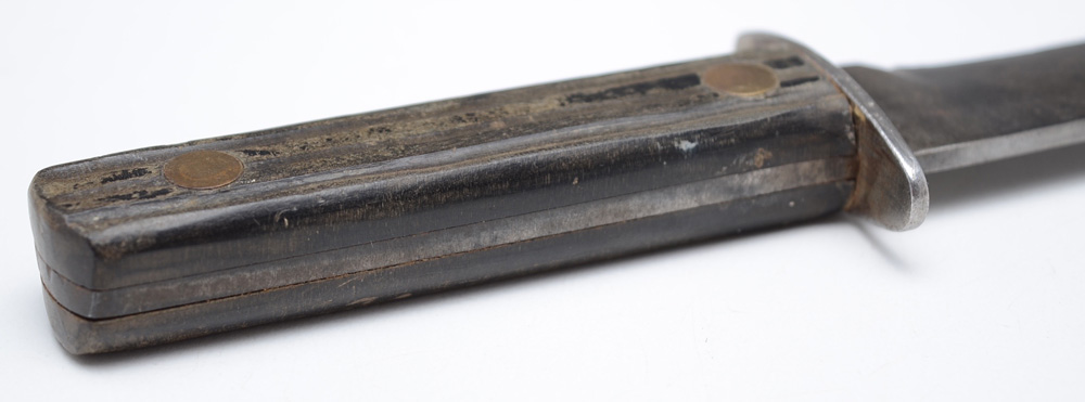 A Vintage Hand Made Fixed Blade Knife