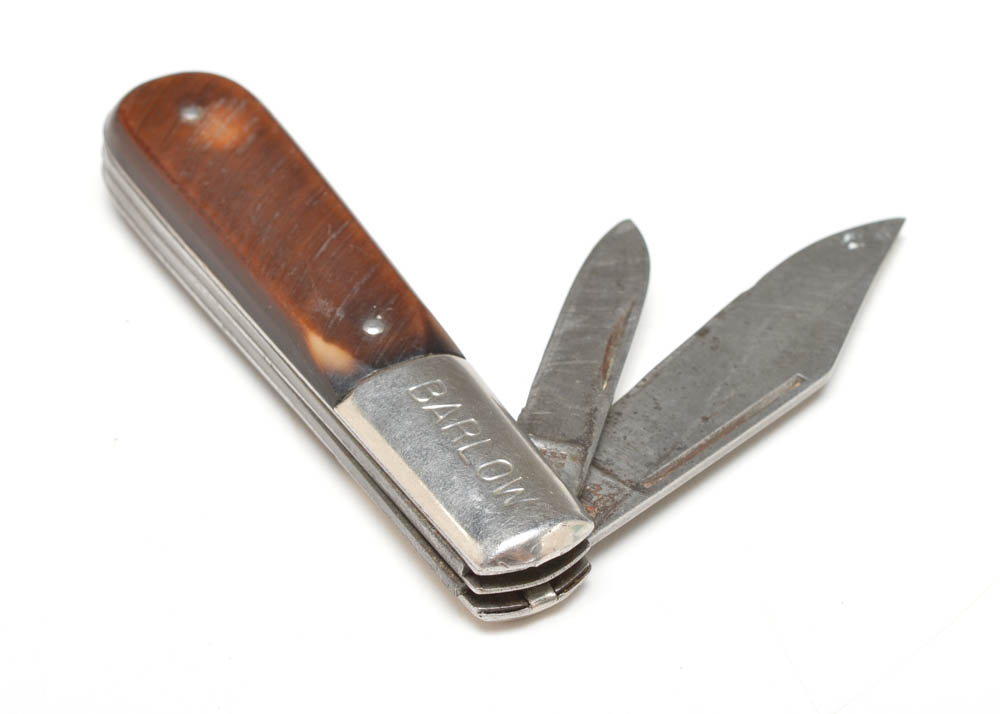A Vintage Barlow Two Blade Pocket Knife