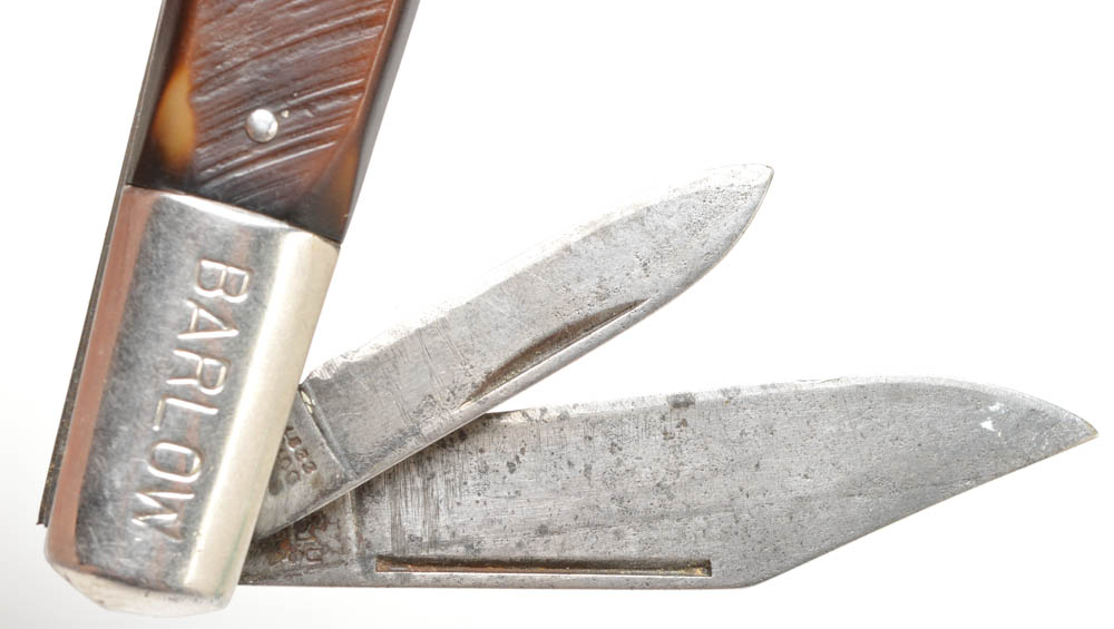 A Vintage Barlow Two Blade Pocket Knife
