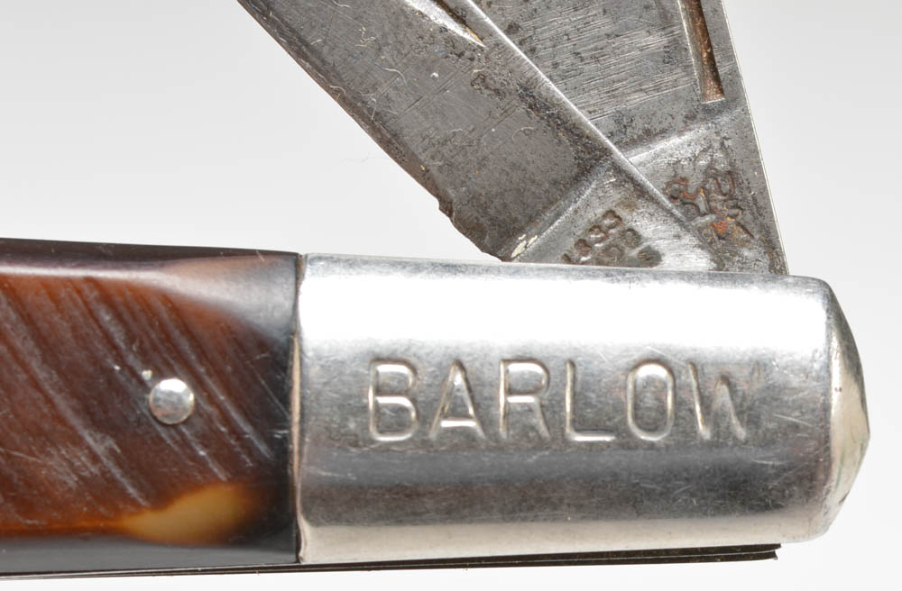 A Vintage Barlow Two Blade Pocket Knife