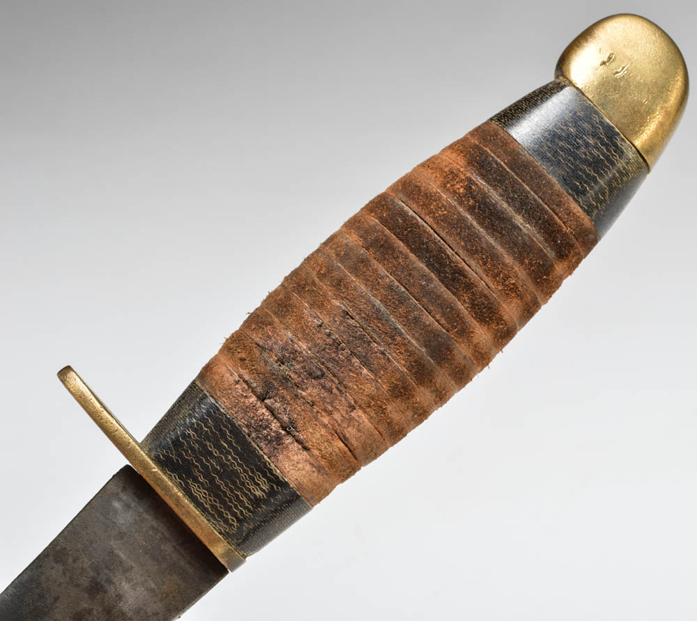 A Vintage Hand Made Fixed Blade Knife