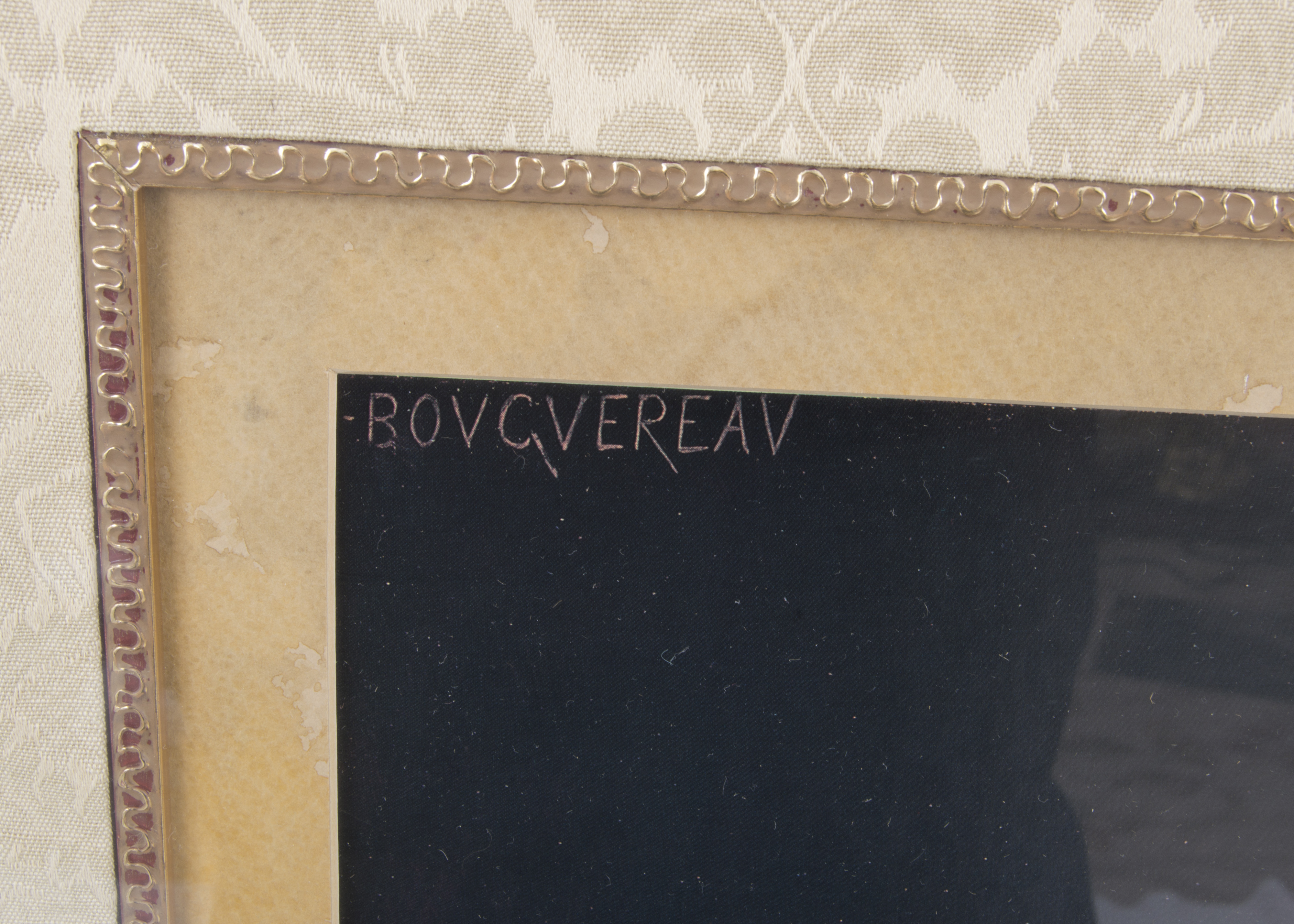 Bouguereau Offset Lithograph of "Story Book"