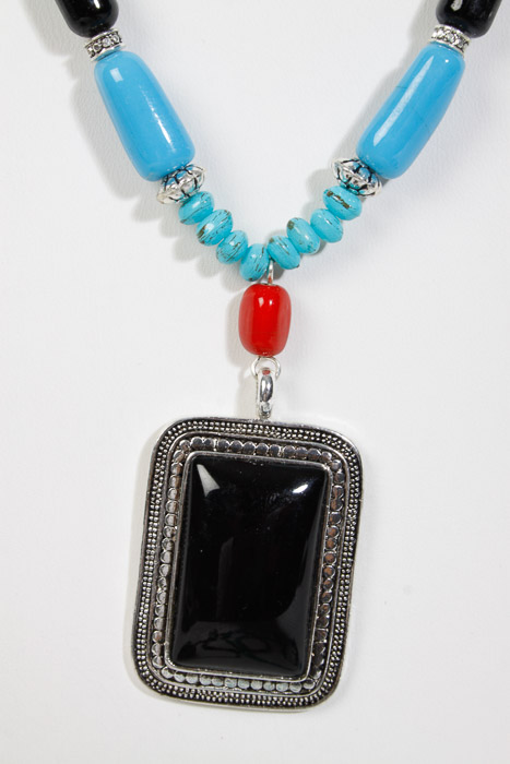 August Max Necklace and Assorted Turquoise Fashion Jewelry