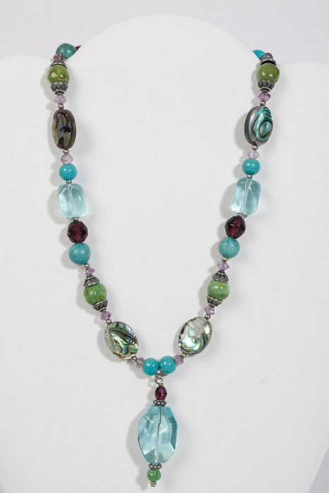 August Max Necklace and Assorted Turquoise Fashion Jewelry