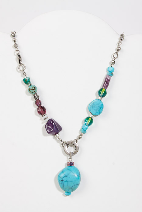 August Max Necklace and Assorted Turquoise Fashion Jewelry