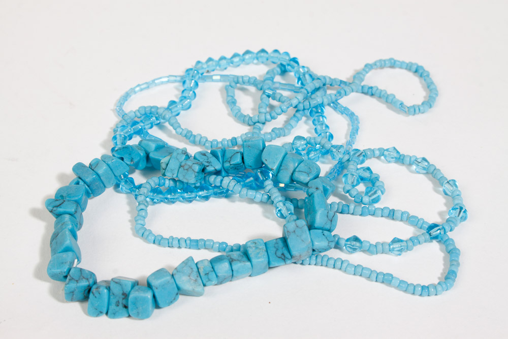 August Max Necklace and Assorted Turquoise Fashion Jewelry