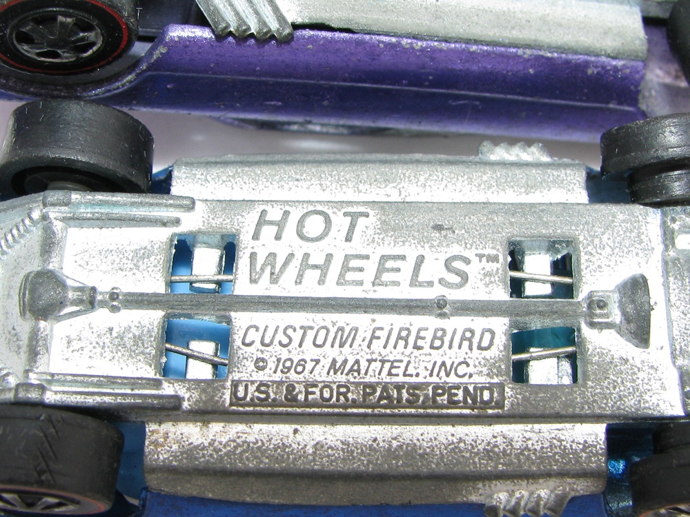 Trio of Mattel Hot Wheels Red Line 1967 Custom Cars