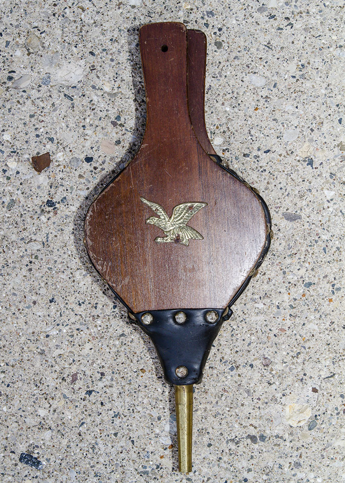 Vintage Steel Fireplace Tools with Andirions