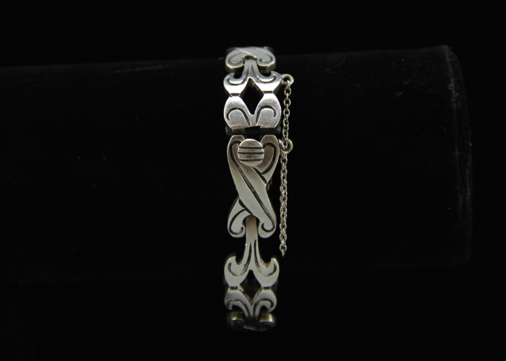Vintage Sterling Silver Mexican Bracelet