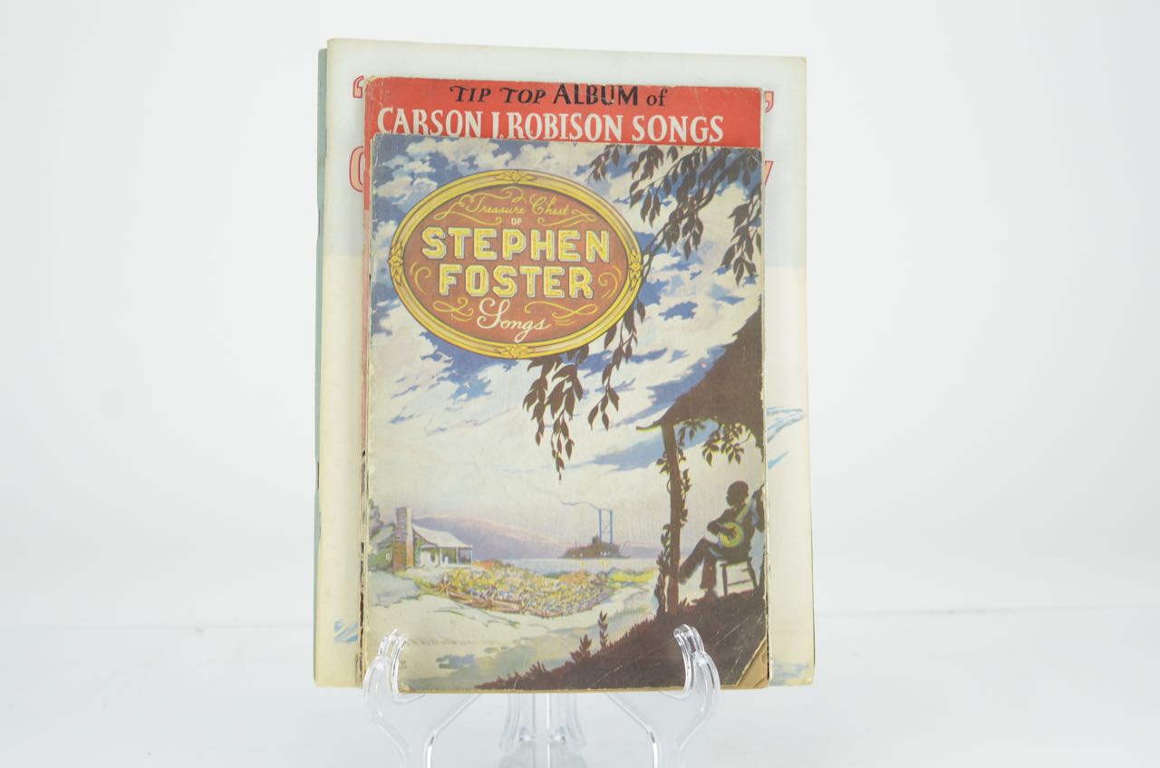 Assortment of Vintage Song Books