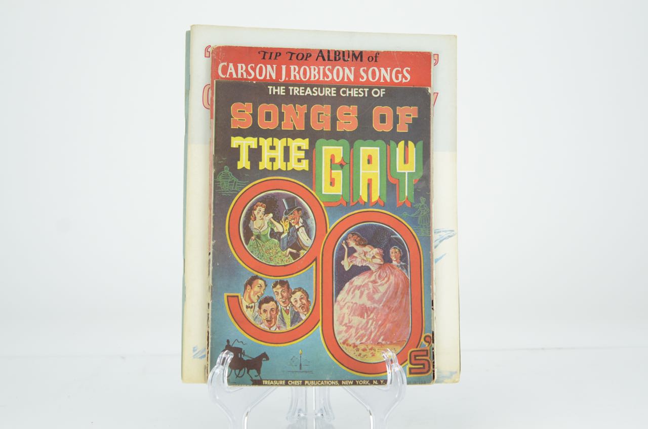 Assortment of Vintage Song Books