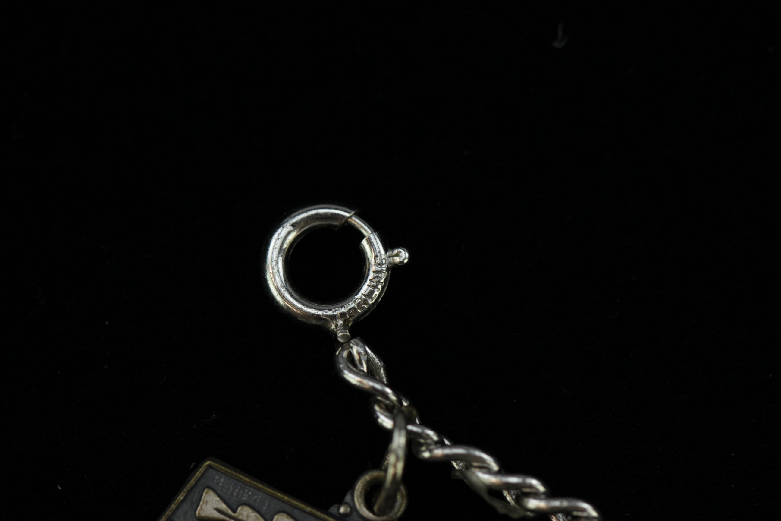 Trio of Sterling Charm Bracelets