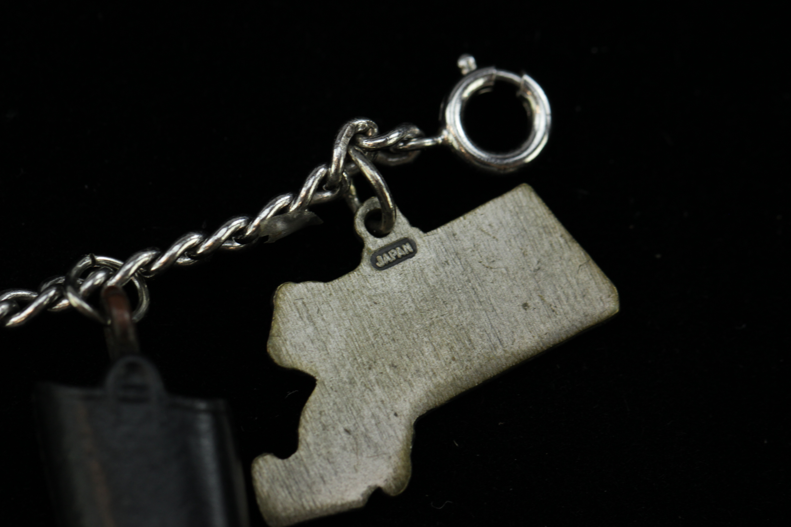 Trio of Sterling Charm Bracelets