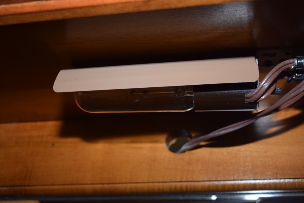 Hardwood and Glass Curio Cabinet