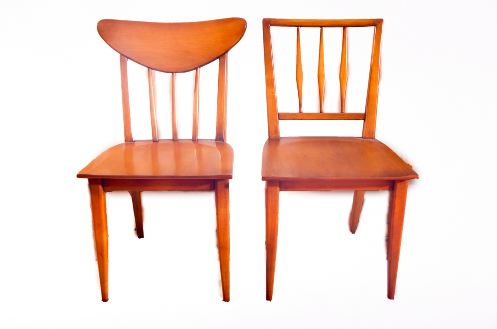 Mid Century Modern Willett Dining Table and Chairs