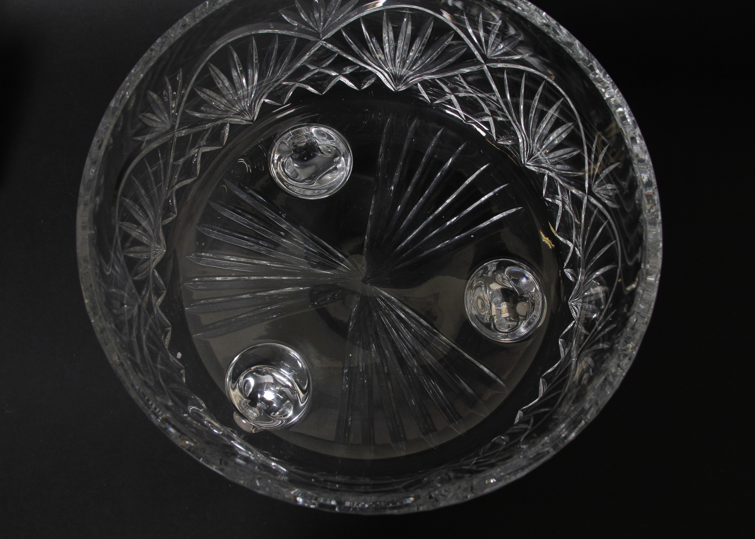 Large Cut Crystal Bowl