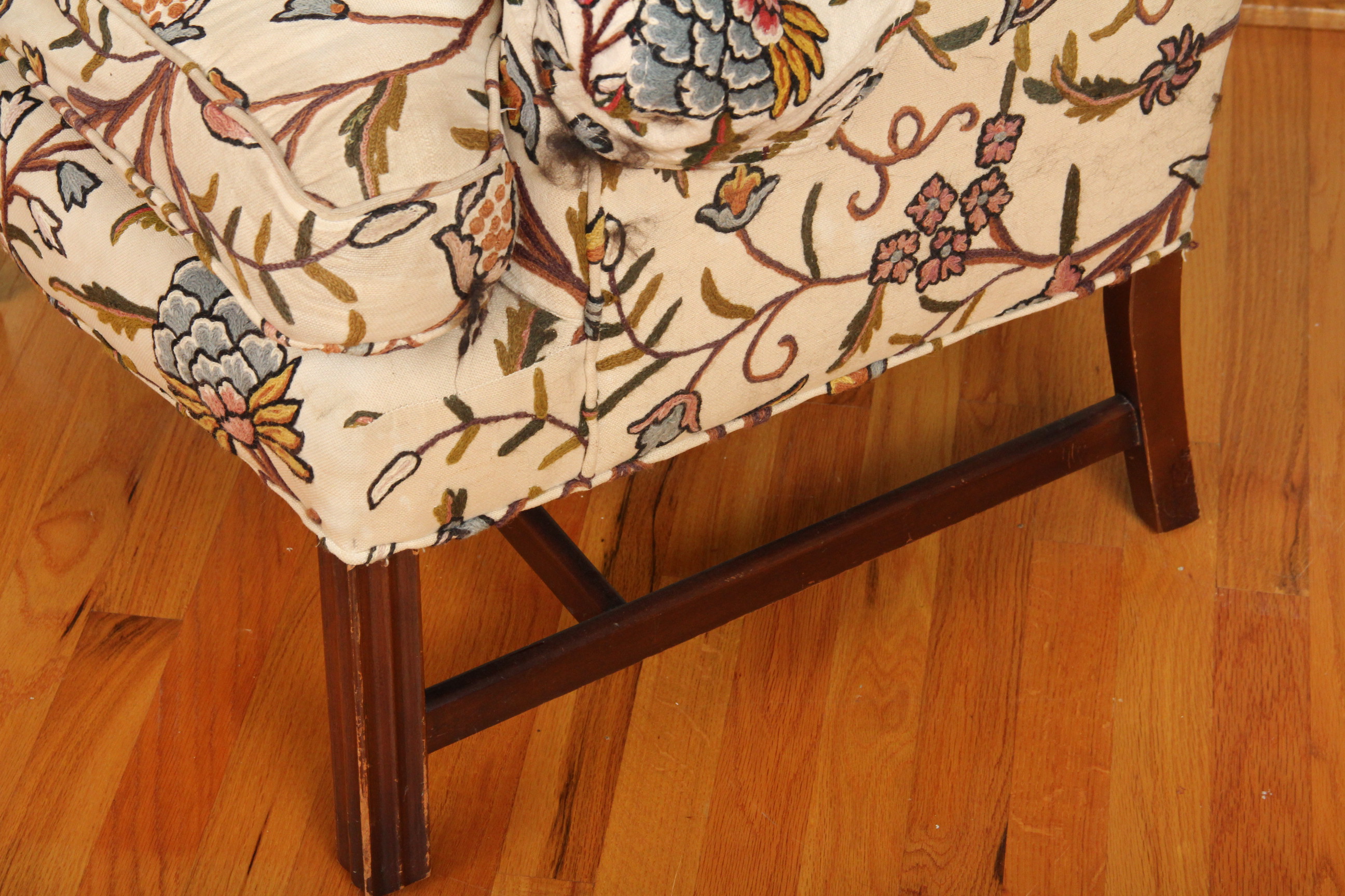 Upholstered Wingback Chair