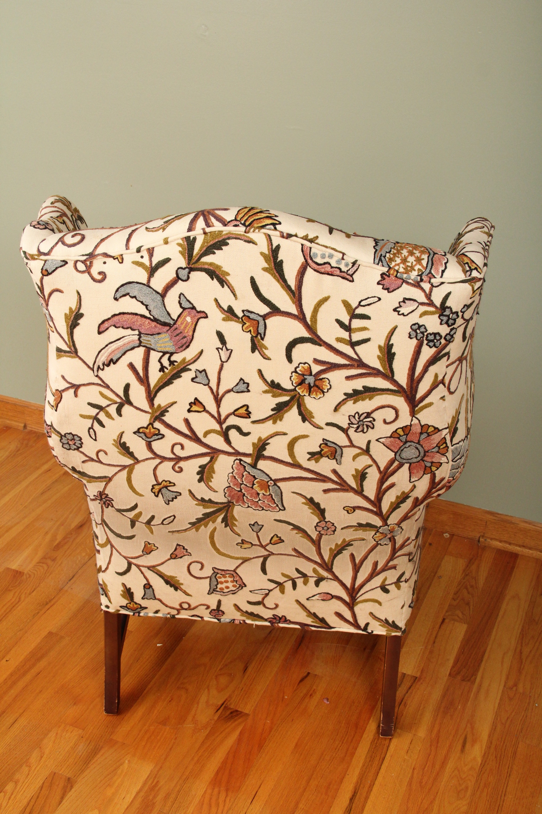 Upholstered Wingback Chair
