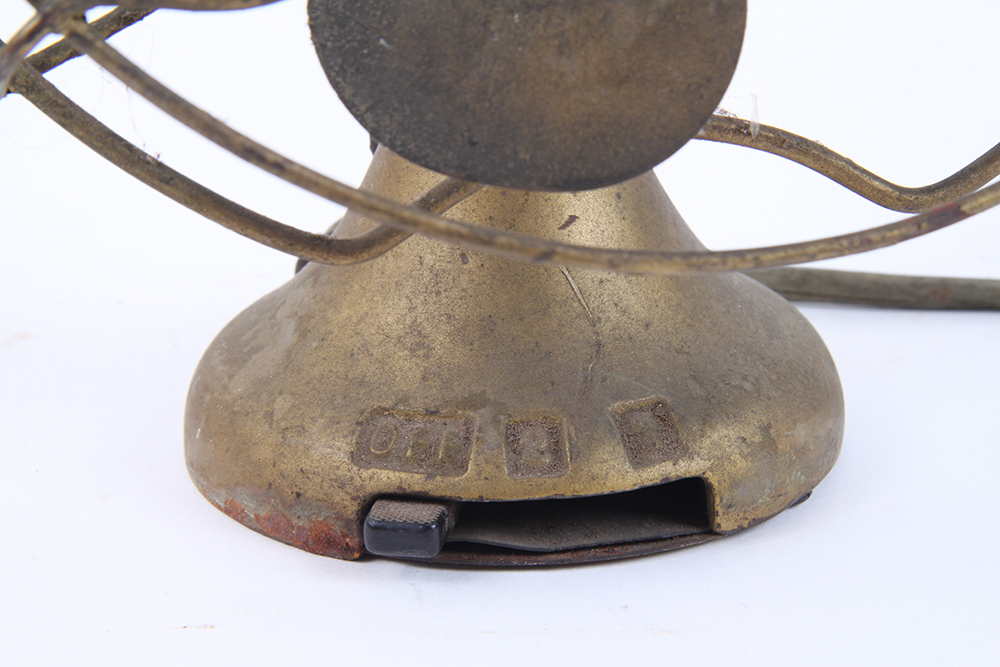 Pair of Vintage Metal Desk Fans