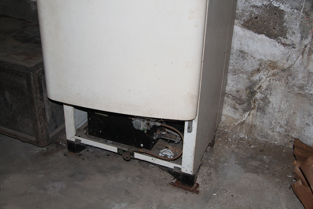 Vintage Servel Gas Fired Refrigerator