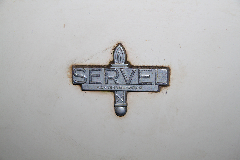 Vintage Servel Gas Fired Refrigerator