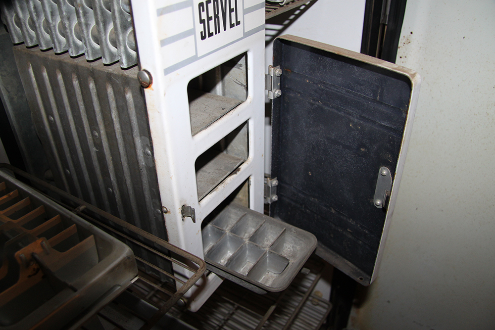 Vintage Servel Gas Fired Refrigerator