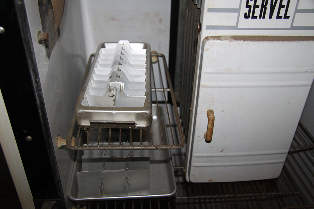 Vintage Servel Gas Fired Refrigerator