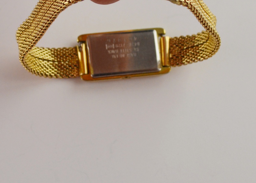 Seiko Lasalle Ladies Watch With 14K Gold Mesh Bracelet Band
