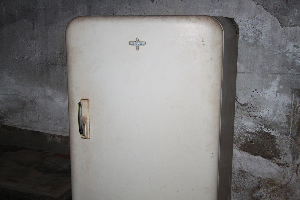 Vintage Servel Gas Fired Refrigerator