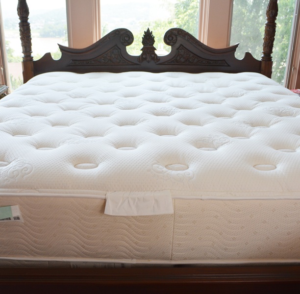 Simmons Beautyrest King Mattress and Box Springs With Plush Pad