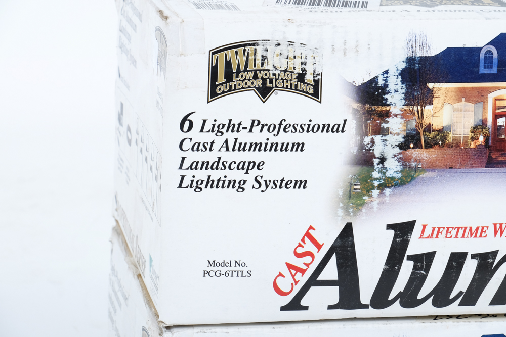 Pair of Twilight Low Voltage Outdoor Lights