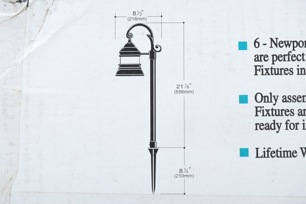 Pair of Twilight Low Voltage Outdoor Lights