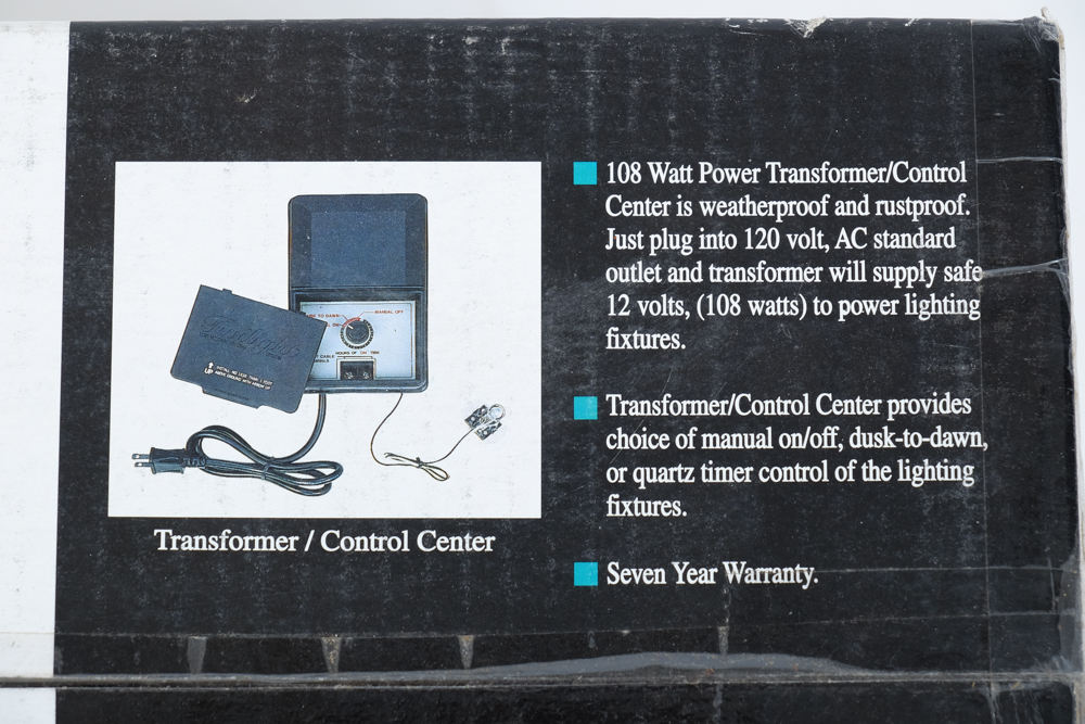 Pair of Twilight Low Voltage Outdoor Lights