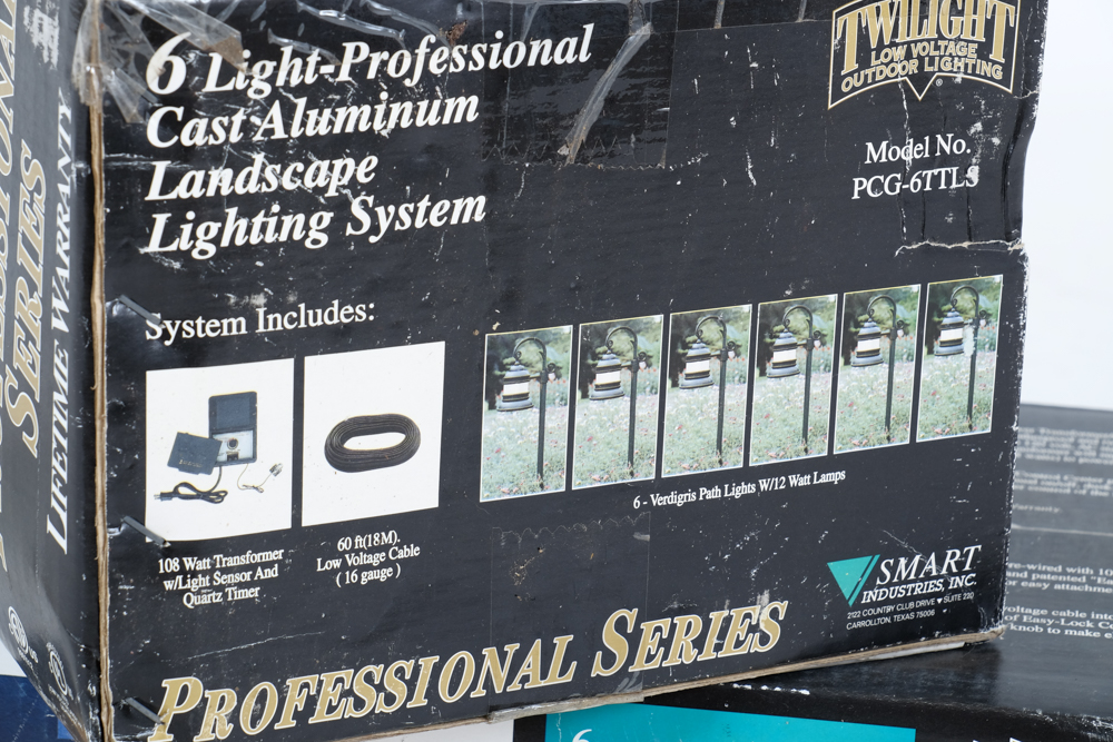 Pair of Twilight Low Voltage Outdoor Lights