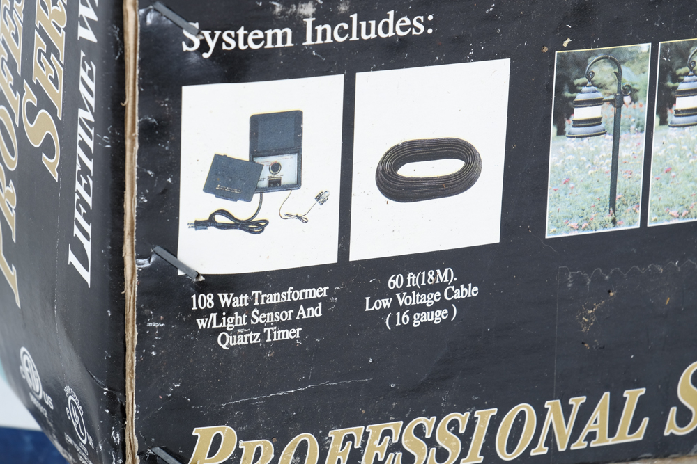 Pair of Twilight Low Voltage Outdoor Lights