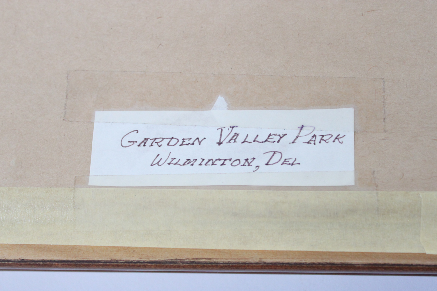 Signed, Original Watercolor Landscape by Mary Foster