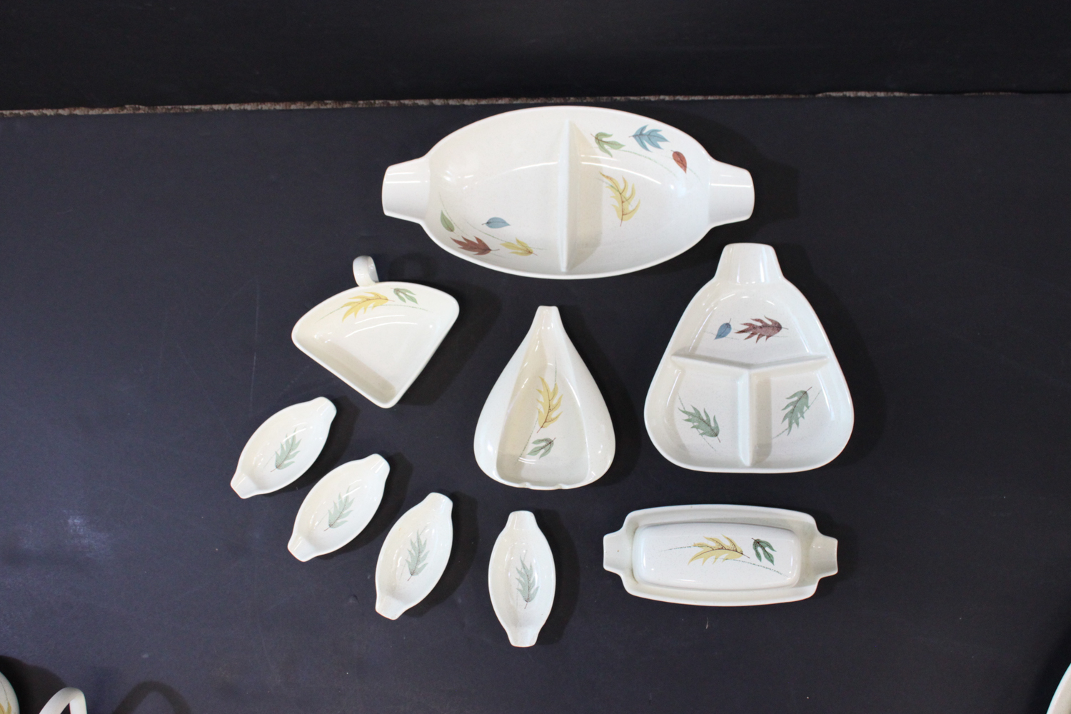 1950s Franciscan Ware "Autumn" Dish Set
