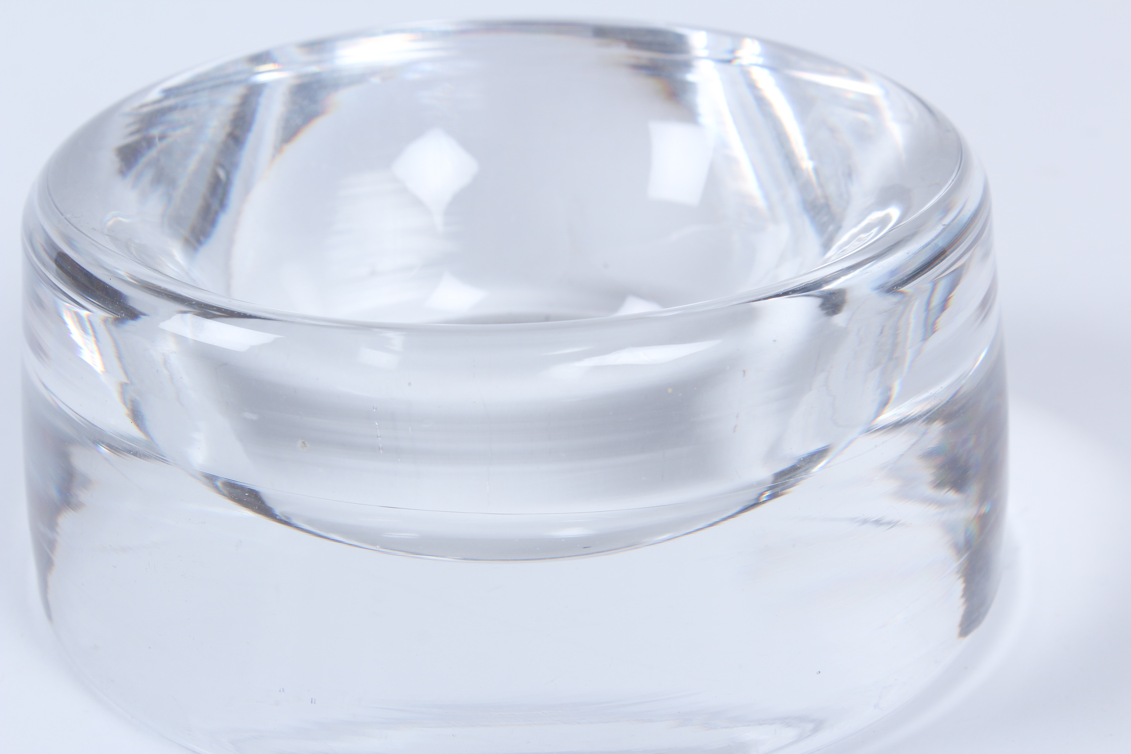 Round Glass Ash Receiver