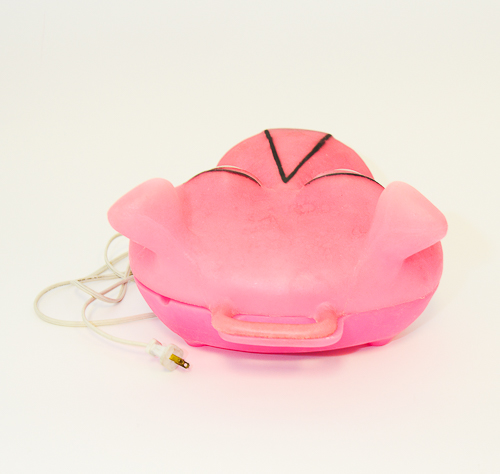 Vintage Rare 1980's Pink Panther Head Record Player