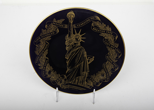 Statue of Liberty Centennial Plate