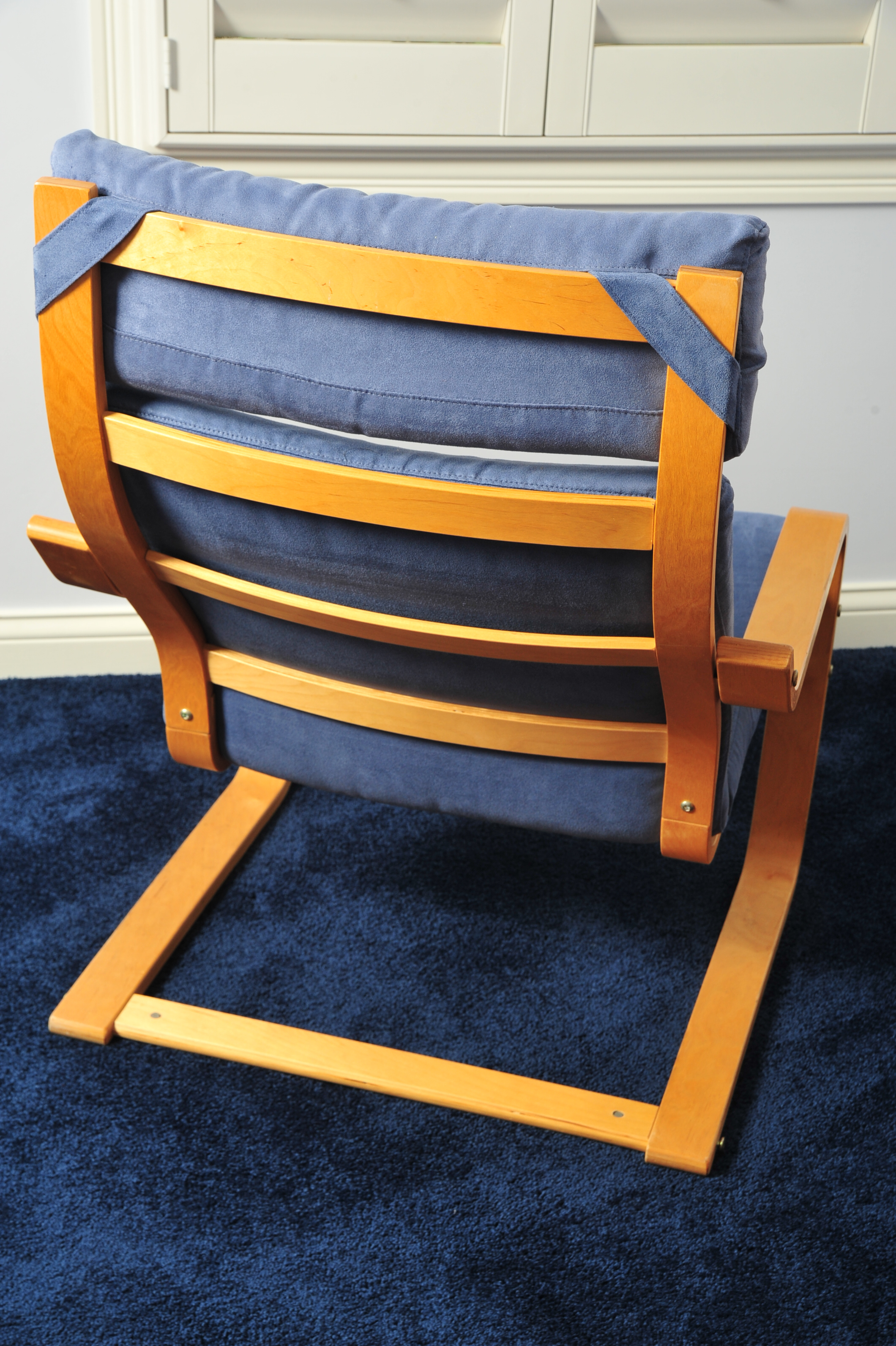 IKEA Blonde Bentwood Armchair