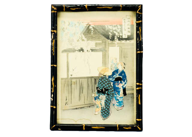 Ogata Gekkō "Nihon Hana Zue" Japanese Woodblock Print