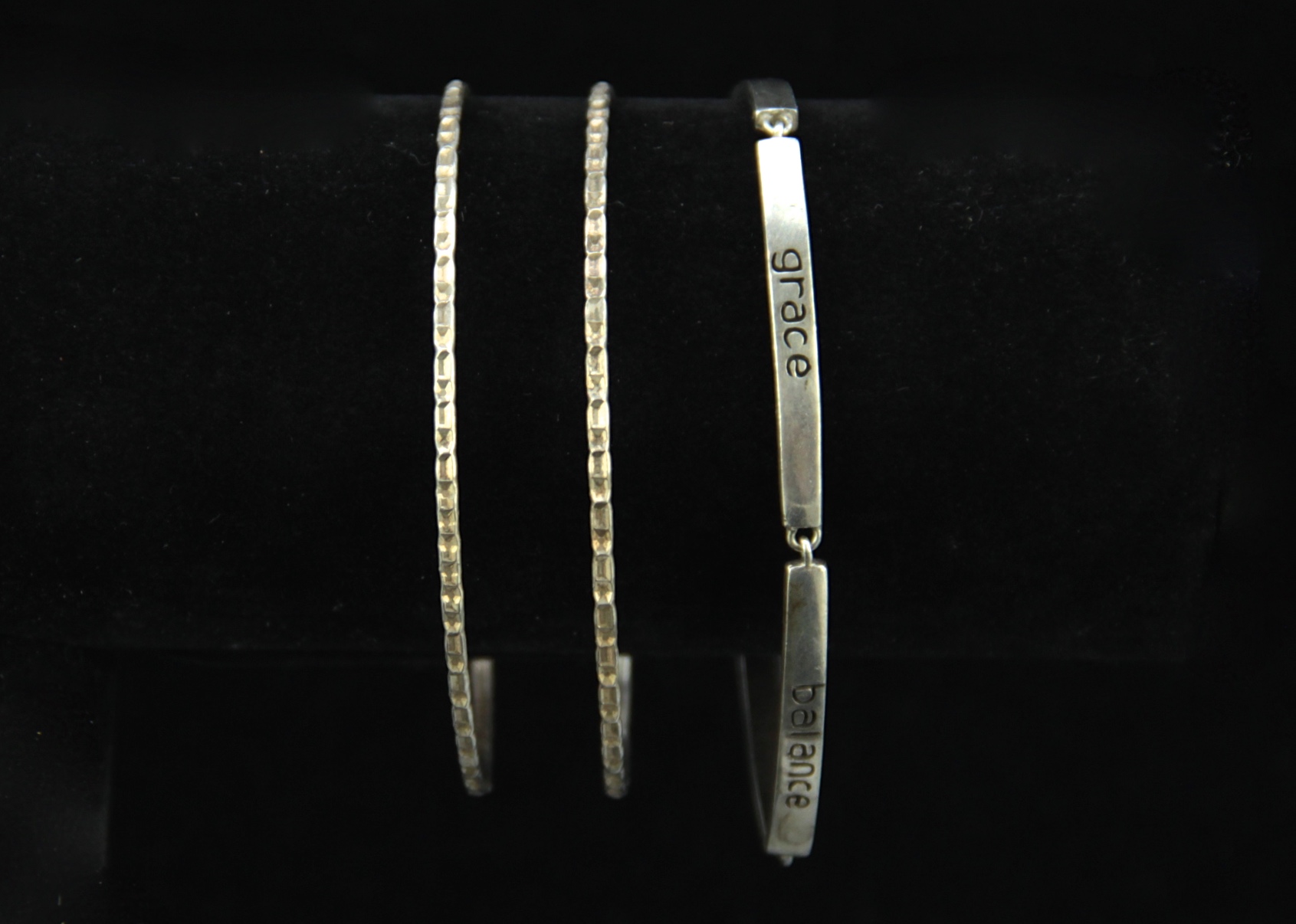 Collection of Sterling Silver Bangles