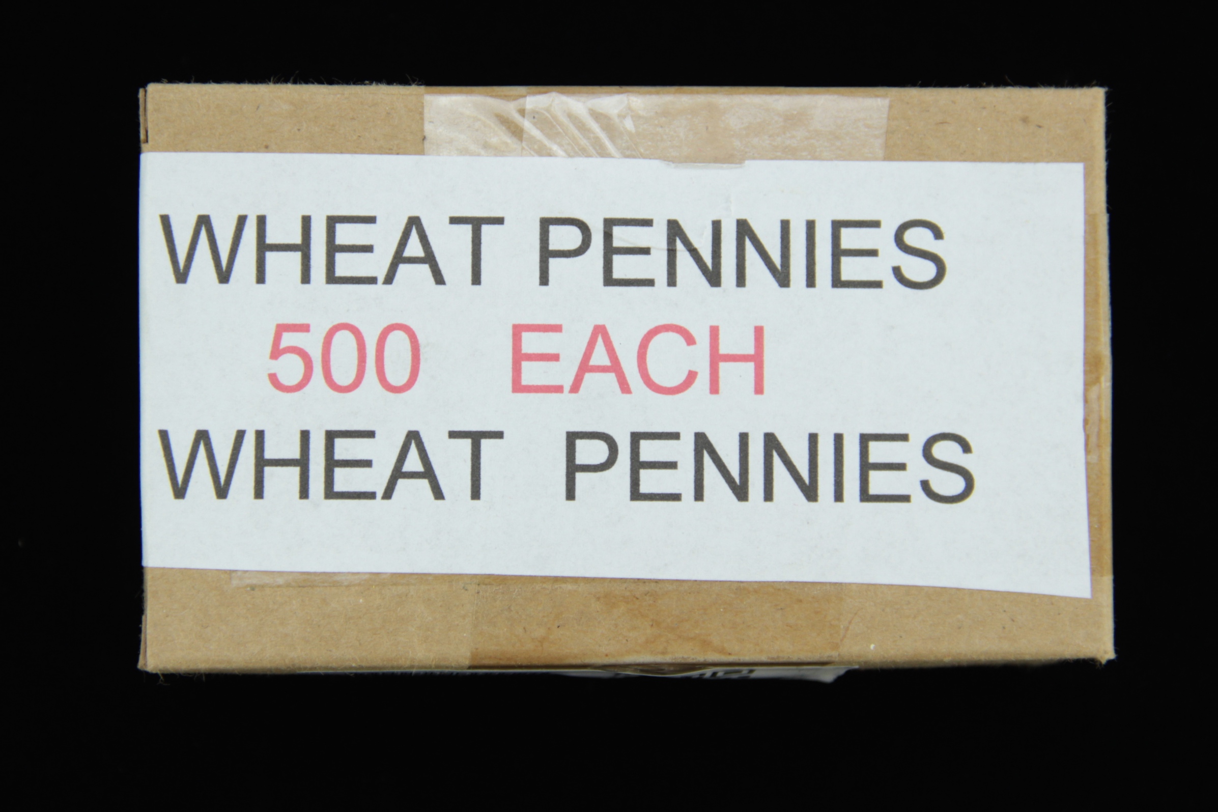Collection of 500 Wheat Pennies