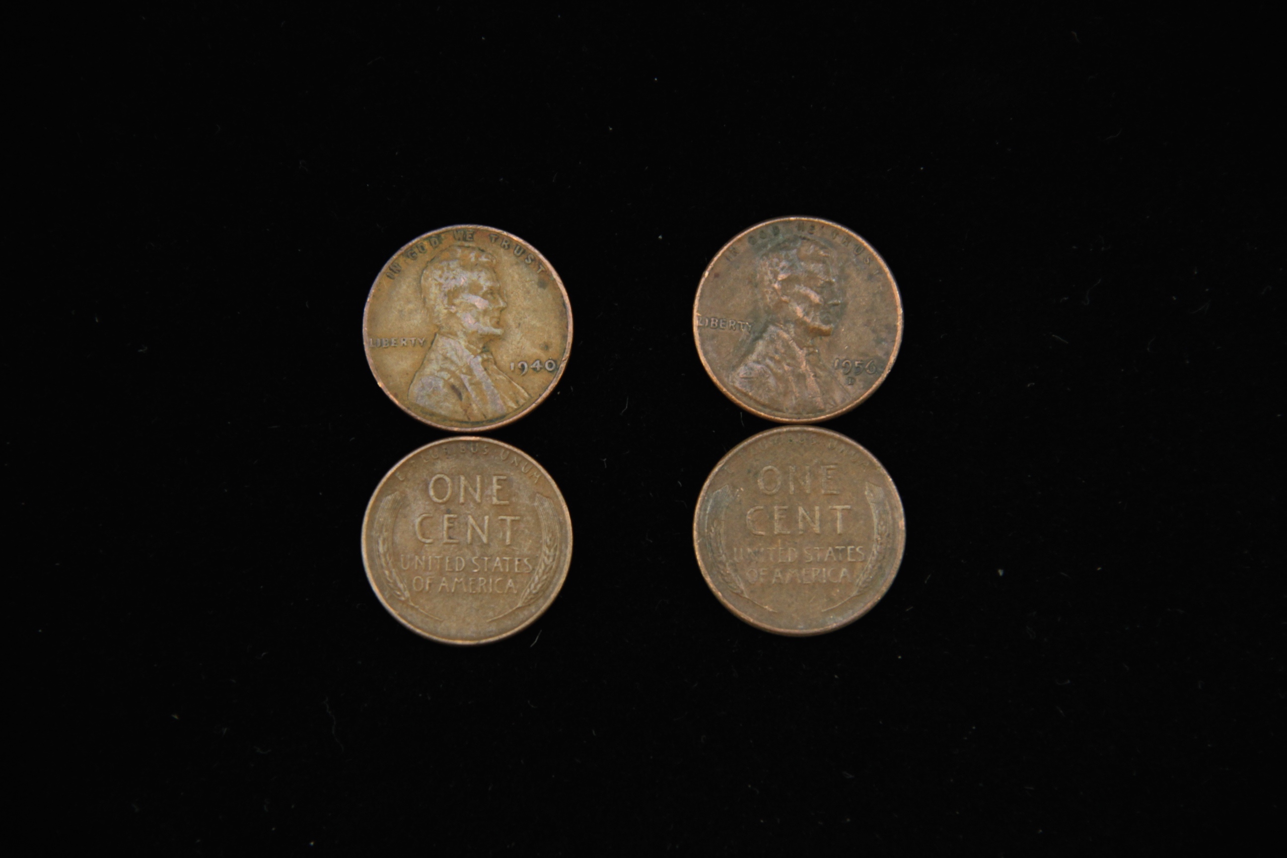 Collection of 500 Wheat Pennies