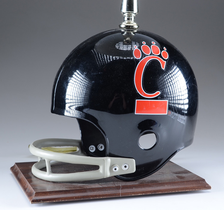 University Of Cincinnati "Bearcats" Football Helmet Lamp