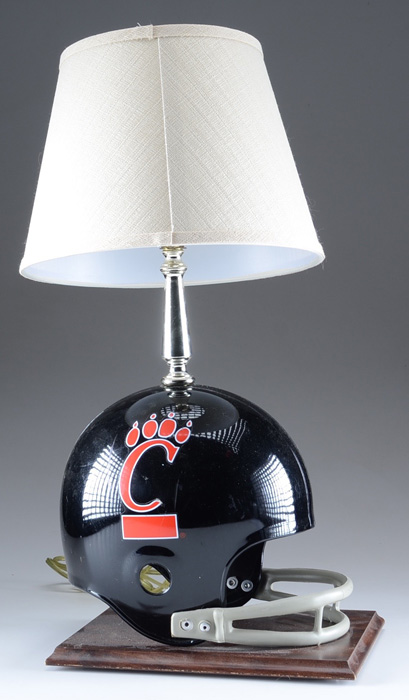 University Of Cincinnati "Bearcats" Football Helmet Lamp