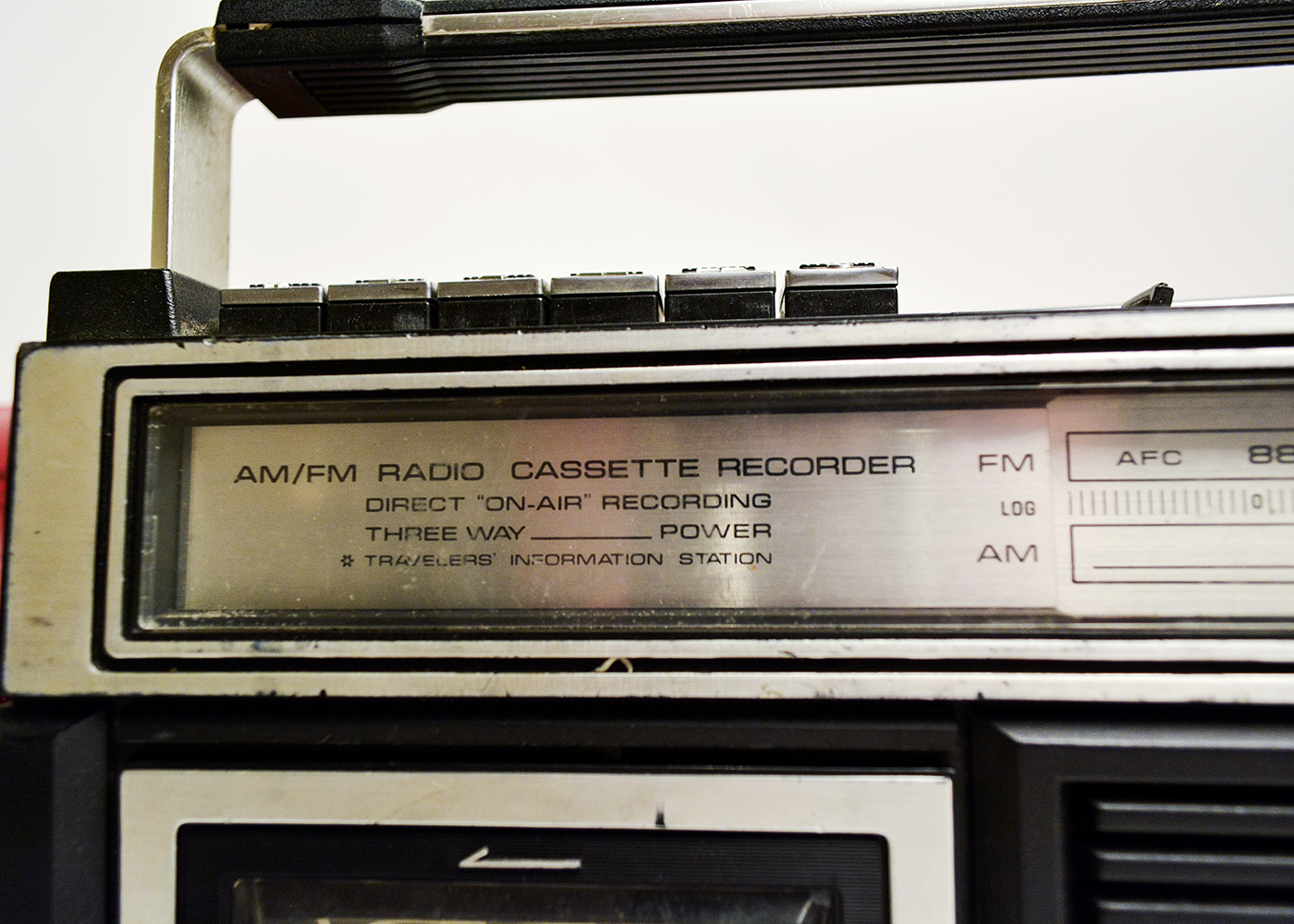 JVC Boombox and GE Radio