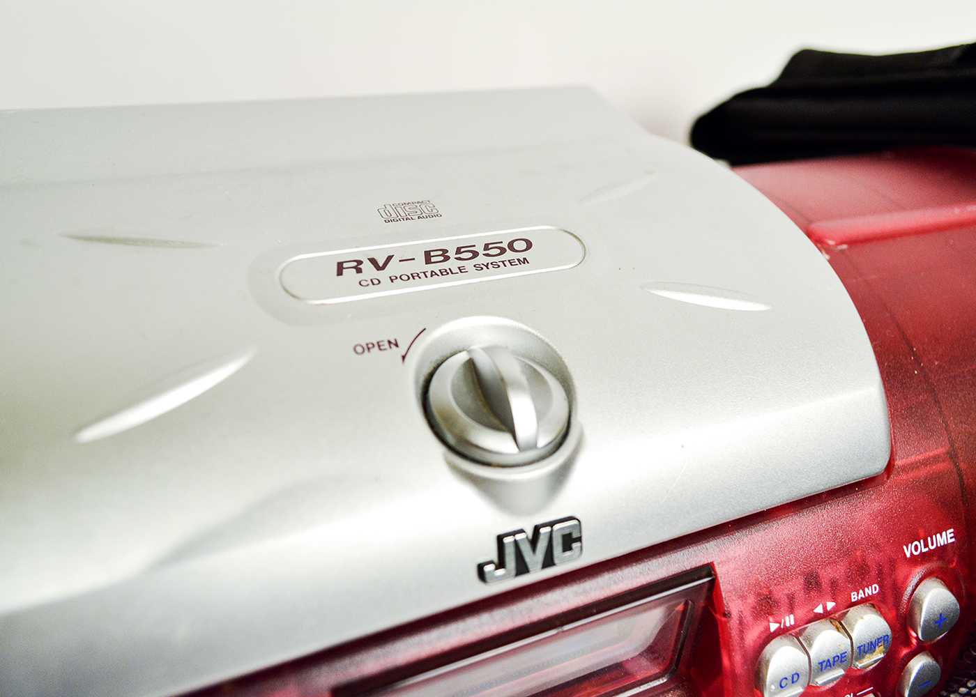 JVC Boombox and GE Radio
